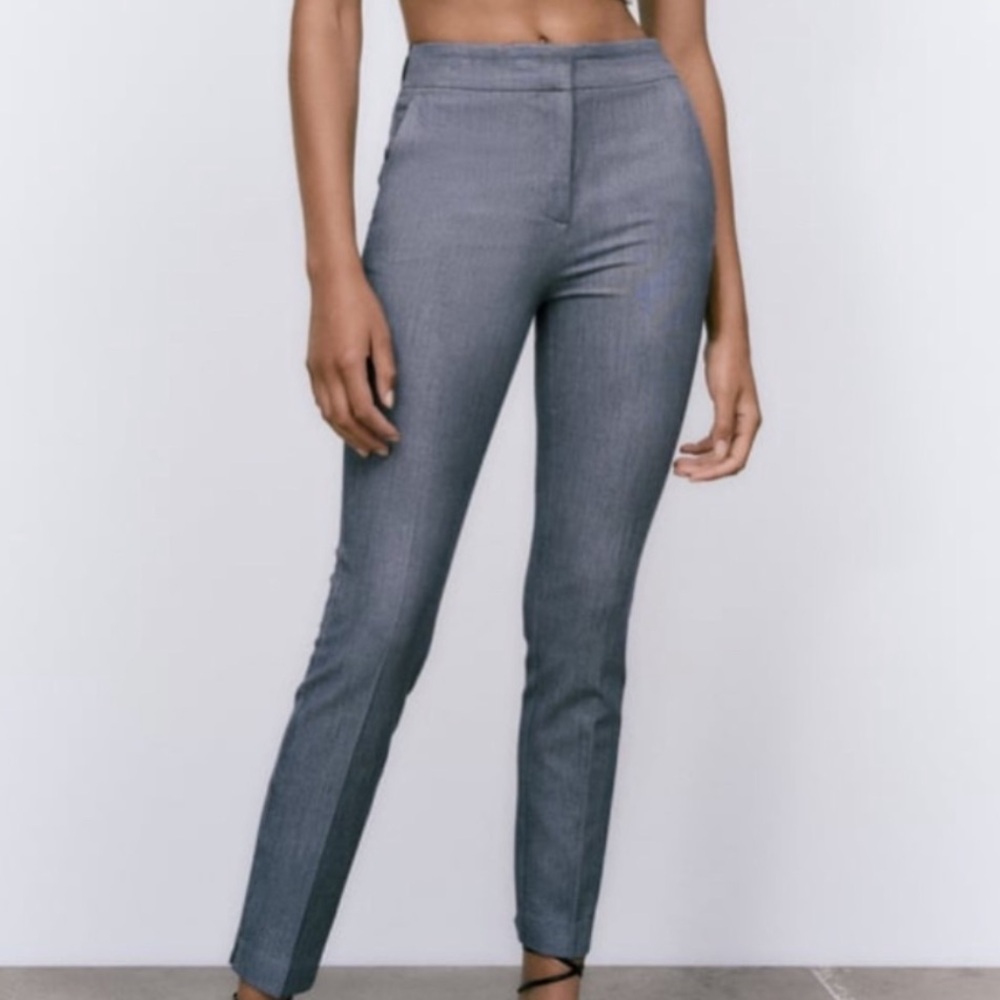 Elegant Gray Women's Pants